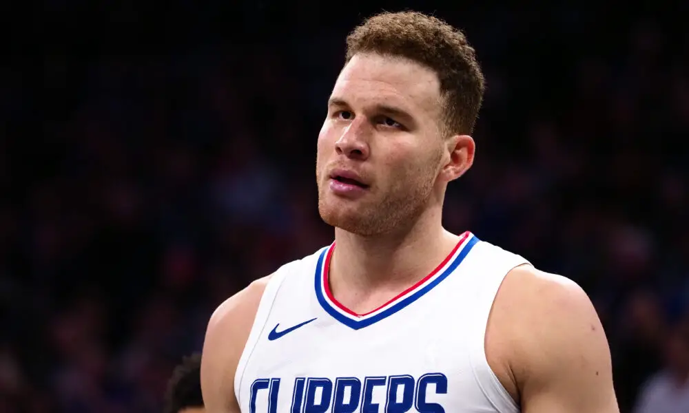 Jan 11, 2018; Sacramento, CA, USA; LA Clippers forward Blake Griffin (32) looks as the referee during the fourth quarter against the Sacramento Kings at Golden 1 Center. Mandatory Credit: Kelley L Cox-USA TODAY Sports
