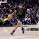 Mar 1, 2024; New Orleans, Louisiana, USA; New Orleans Pelicans forward Brandon Ingram (14) dribbles against the Indiana Pacers during the second half at Smoothie King Center. Mandatory Credit: Stephen Lew-USA TODAY Sports